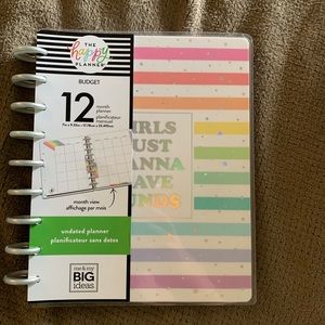 NWT Happy planner budget